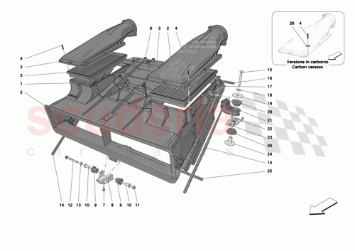 Part Diagram for Ferrari 012646724