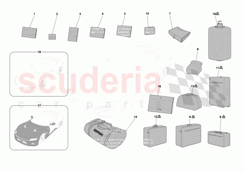 Part Diagram for Ferrari 55060157