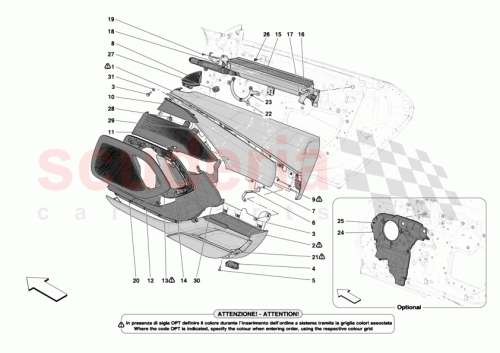 Part Diagram for Ferrari 065377400