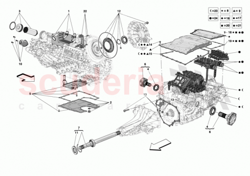 Part Diagram for Ferrari 55051040