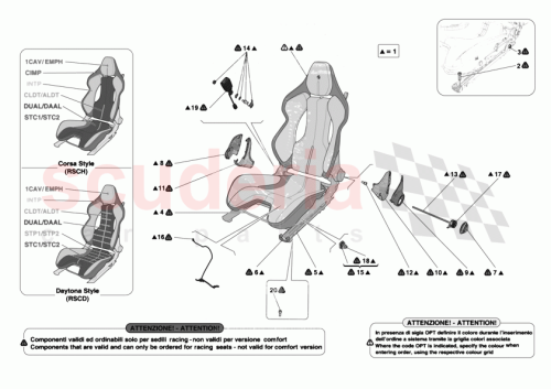Part Diagram for Ferrari 973533