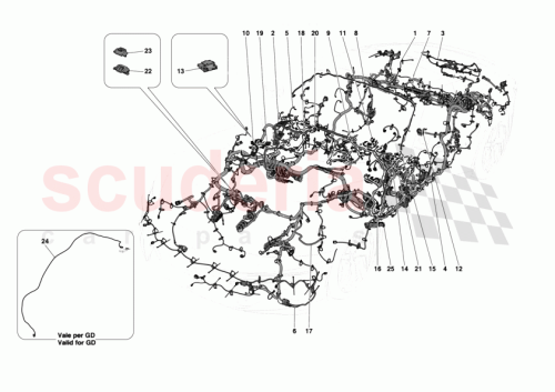 Part Diagram for Ferrari 055026148