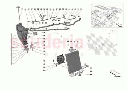 Part Diagram for Ferrari 012643724