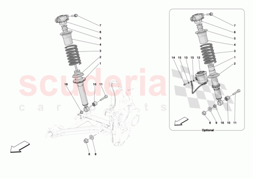 Part Diagram for Ferrari 957426