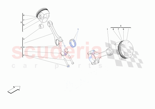 Part Diagram for Ferrari 771341