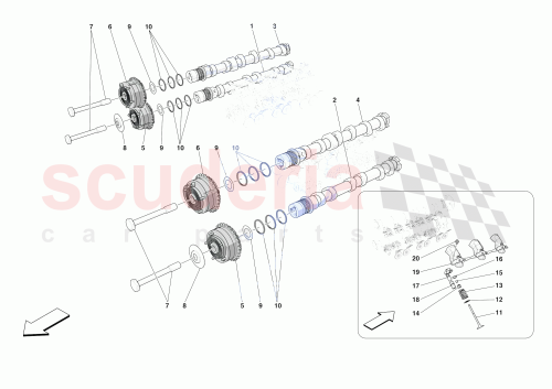 Part Diagram for Ferrari 927970