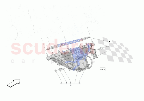 Part Diagram for Ferrari 864301