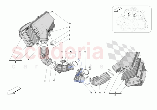 Part Diagram for Ferrari 876301