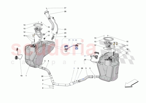 Part Diagram for Ferrari 983175