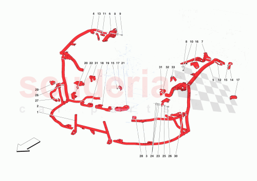 Part Diagram for Ferrari 985957678
