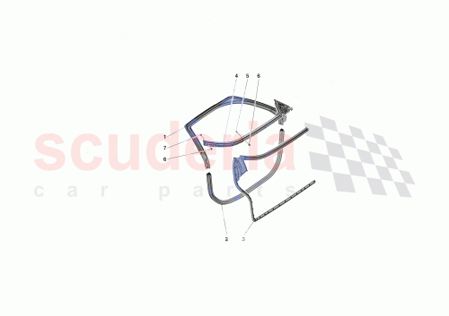 Part Diagram for Ferrari 961824