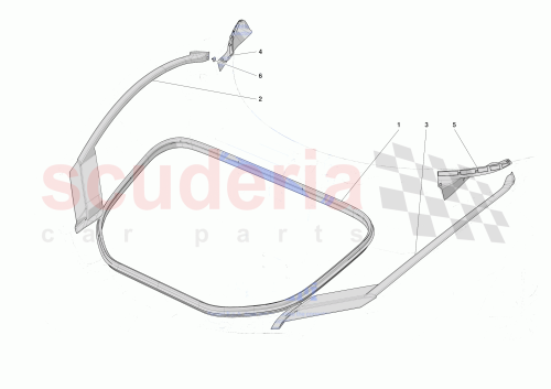 Part Diagram for Ferrari 918907