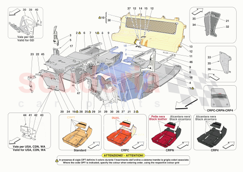 Part Diagram for Ferrari 742571