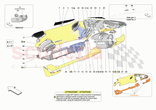 Part Diagram for Ferrari 917201