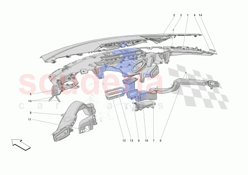 Part Diagram for Ferrari 867871
