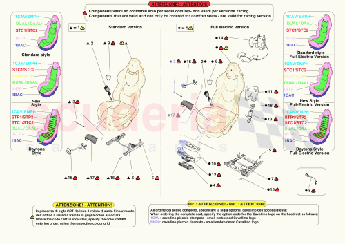 Part Diagram for Ferrari 773900
