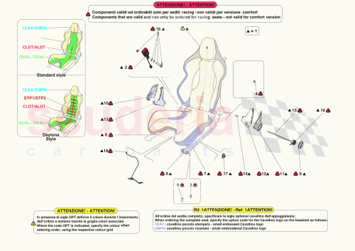 Part Diagram for Ferrari 900606