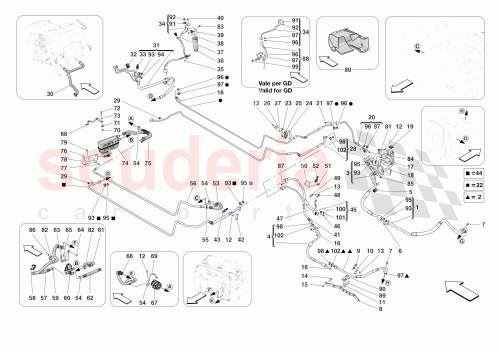 Part Diagram for Ferrari 805541