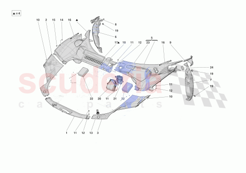 Part Diagram for Ferrari 782808