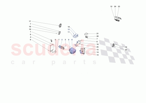 Part Diagram for Ferrari 938639