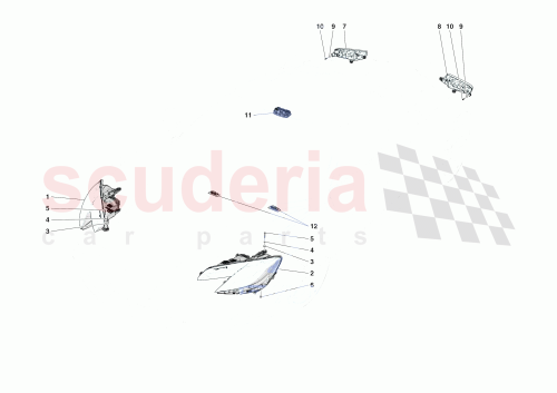 Part Diagram for Ferrari 814903