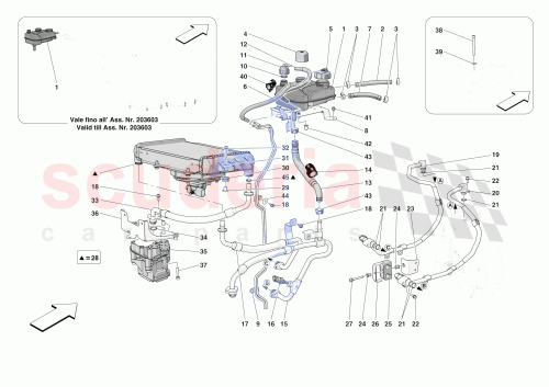 Part Diagram for Ferrari 941443