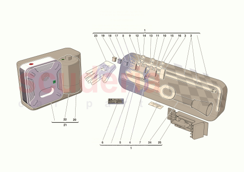 Part Diagram for Ferrari 748569
