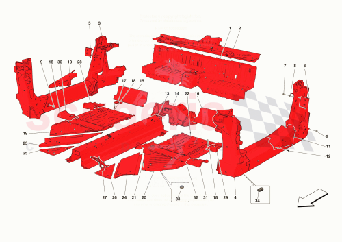 Part Diagram for Ferrari 985787441