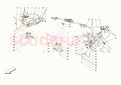 Part Diagram for Ferrari 877194