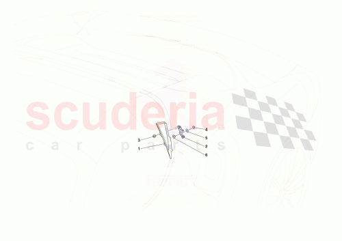 Part Diagram for Ferrari 000950448