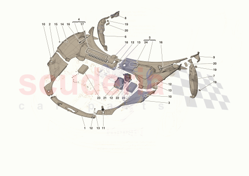 Part Diagram for Ferrari 741288