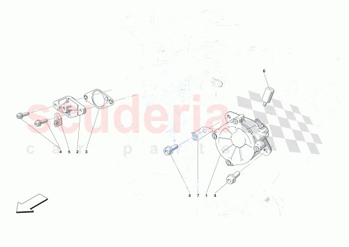 Part Diagram for Ferrari 951041