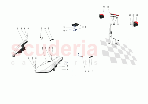 Part Diagram for Ferrari 70006268