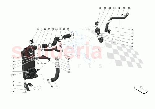 Part Diagram for Ferrari 848814