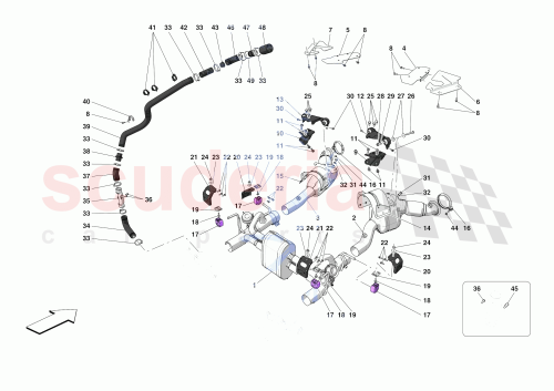 Part Diagram for Ferrari 877429