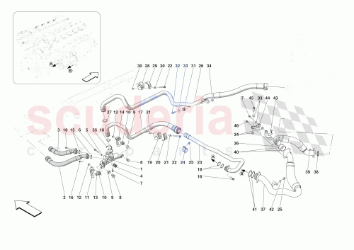 Part Diagram for Ferrari 799107