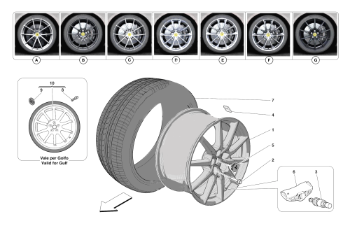 Part Diagram for Ferrari 949369