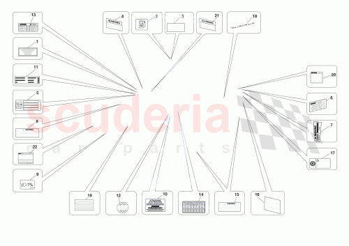 Part Diagram for Ferrari 889755