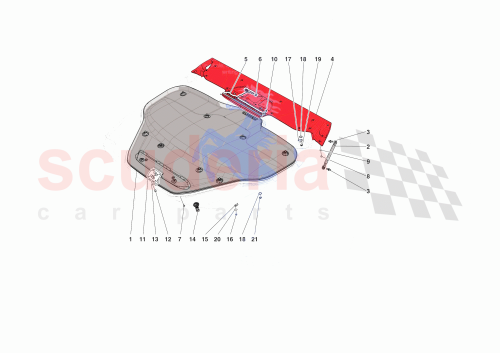 Part Diagram for Ferrari 822440