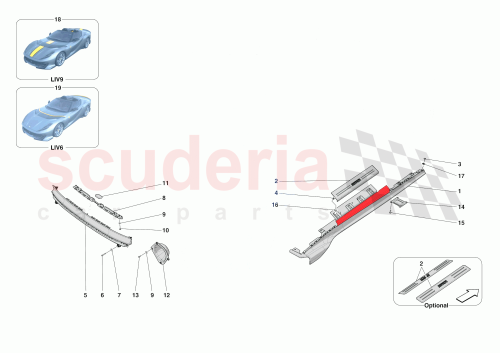 Part Diagram for Ferrari 985798419