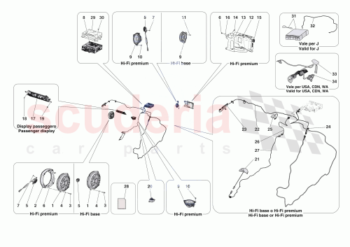 Part Diagram for Ferrari 867280