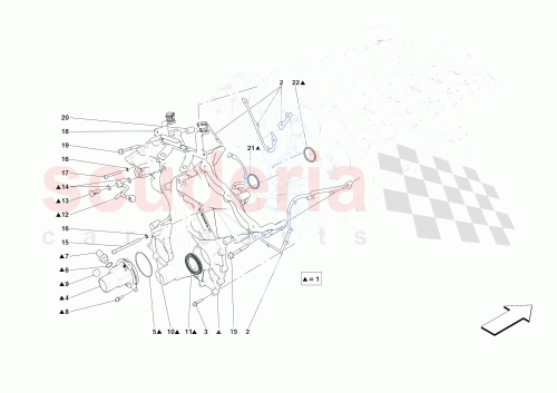 Part Diagram for Ferrari 893579