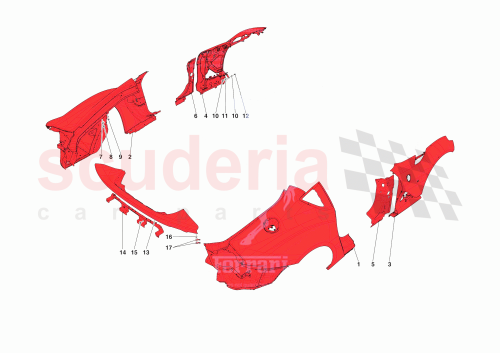 Part Diagram for Ferrari 985963644