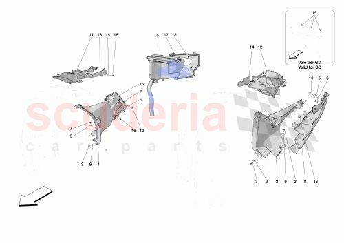 Part Diagram for Ferrari 799110