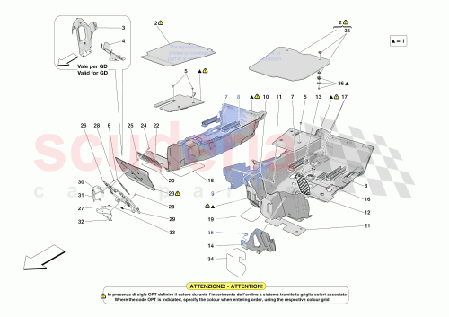 Part Diagram for Ferrari 070007515