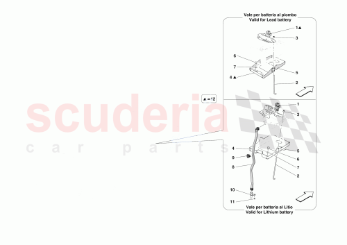 Part Diagram for Ferrari 959535