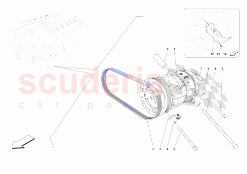 Part Diagram for Ferrari 941058