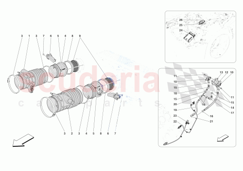 Part Diagram for Ferrari 901815