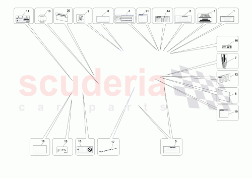 Part Diagram for Ferrari 746849