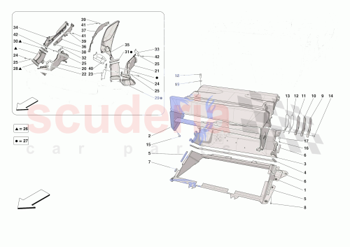 Part Diagram for Ferrari 000951150